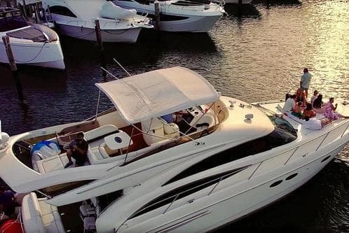 1 HOUR FREE* and $150 off Mon-Thurs on 60’ VIKING PRINCESS Yacht – Aventura