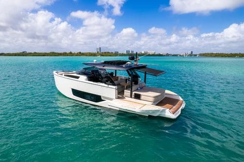 Luxury 47ft Cranchi A46 2023 Yacht Charter – VIP Day Cruise & Party Boat – Sunny Isles Beach