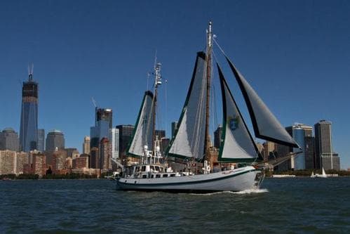 97' gaff-rigged ketch classic windjammer sailing! – Hollywood