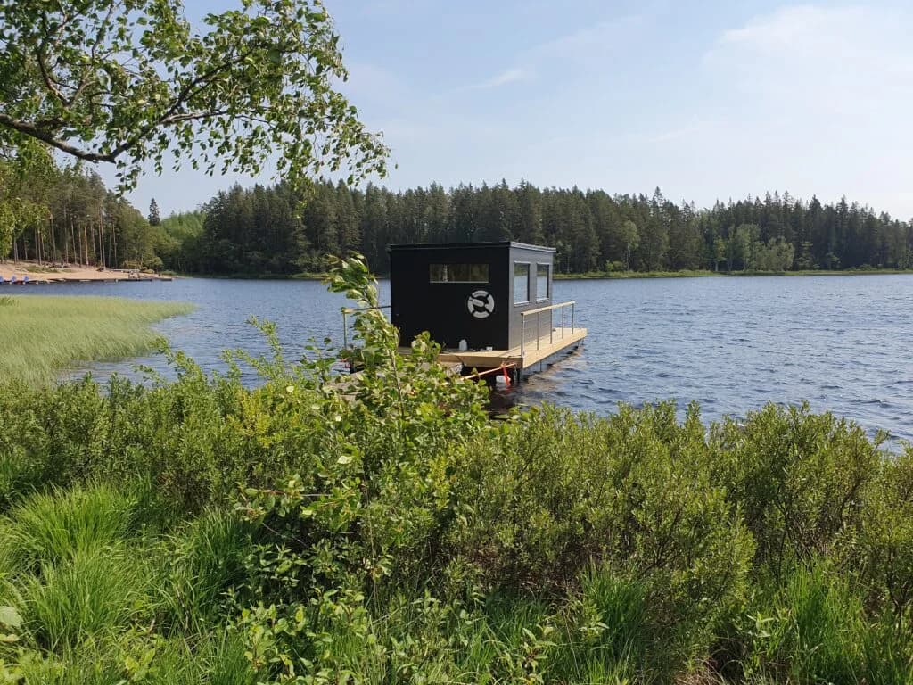 Bastuflottarna vid Isaberg – Gislaved