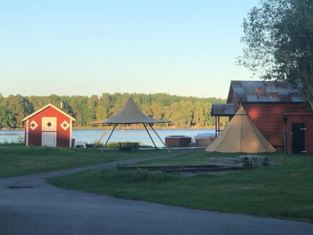 Bastun vid Gysinge Camp Nord – Sandviken