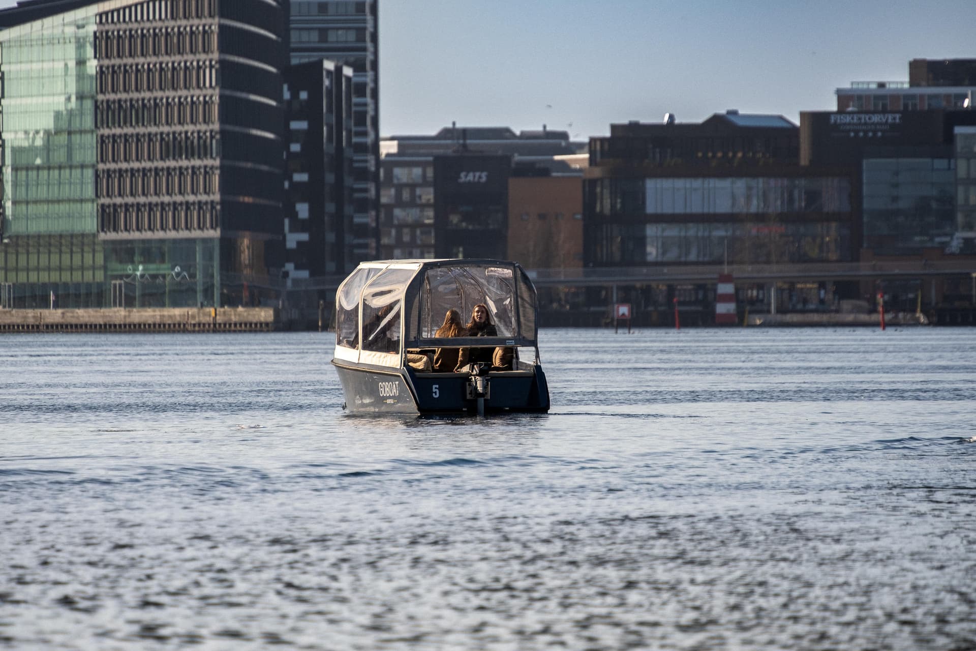 GoBoat Pod - overdækket elbåd i København – København