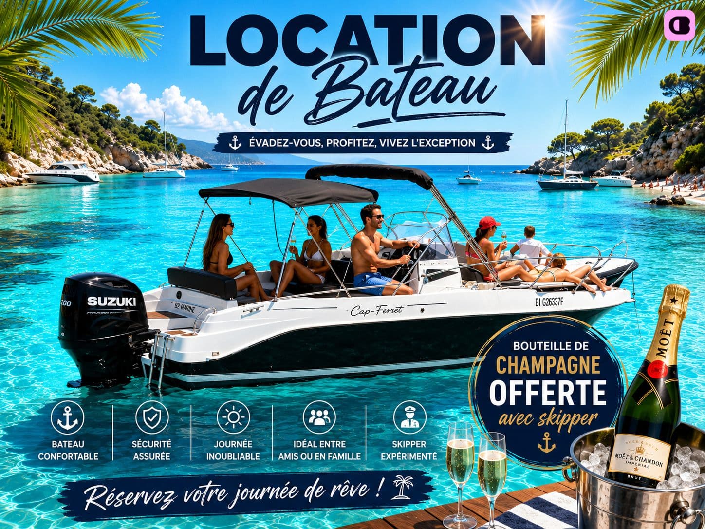 Cap Ferret B2 marine – Cannes