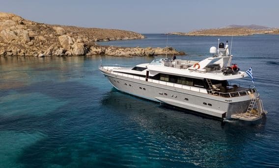 Weekly and Daily Cruises from Mykonos and Cyclades on 27m Akhir Luxury Mega Yacht! – Lavrio