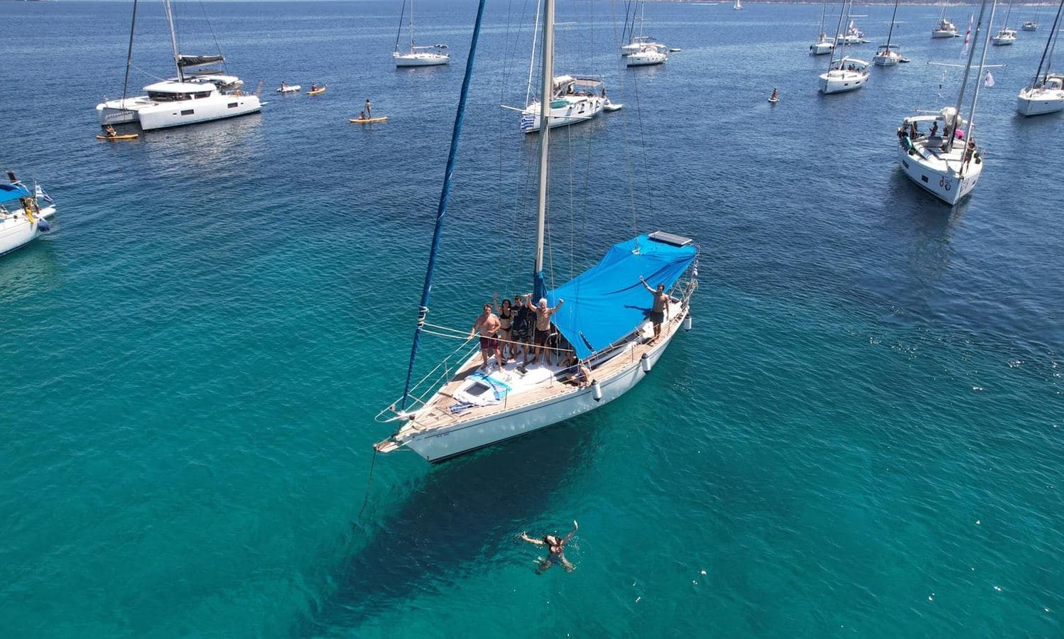 Olympic Sea 42 Sailing and scuba adventure in Ionian sea! – Kallithea