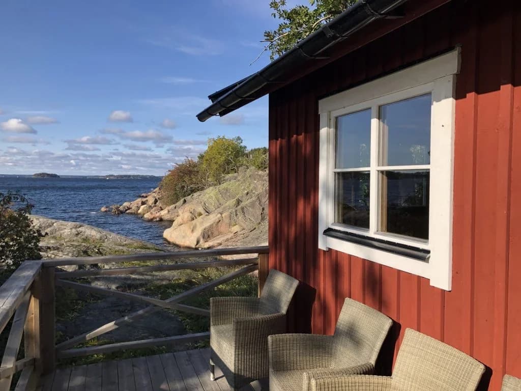 Källvikens bastu på Grinda – Värmdö