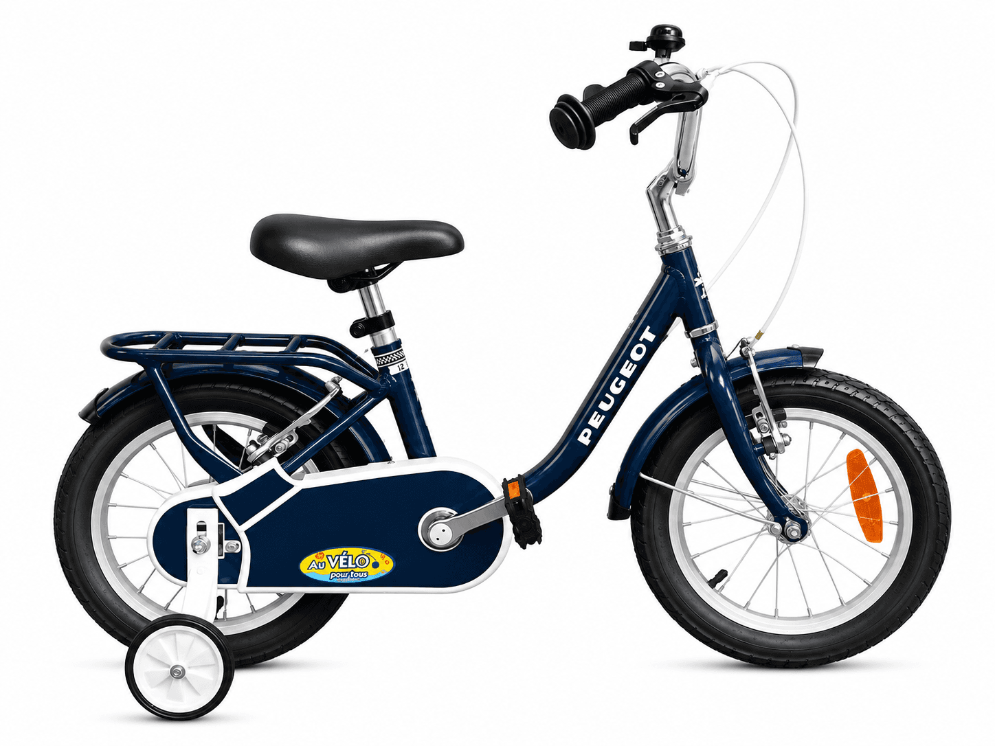 14" With Training Wheels (95 cm to 115 cm)