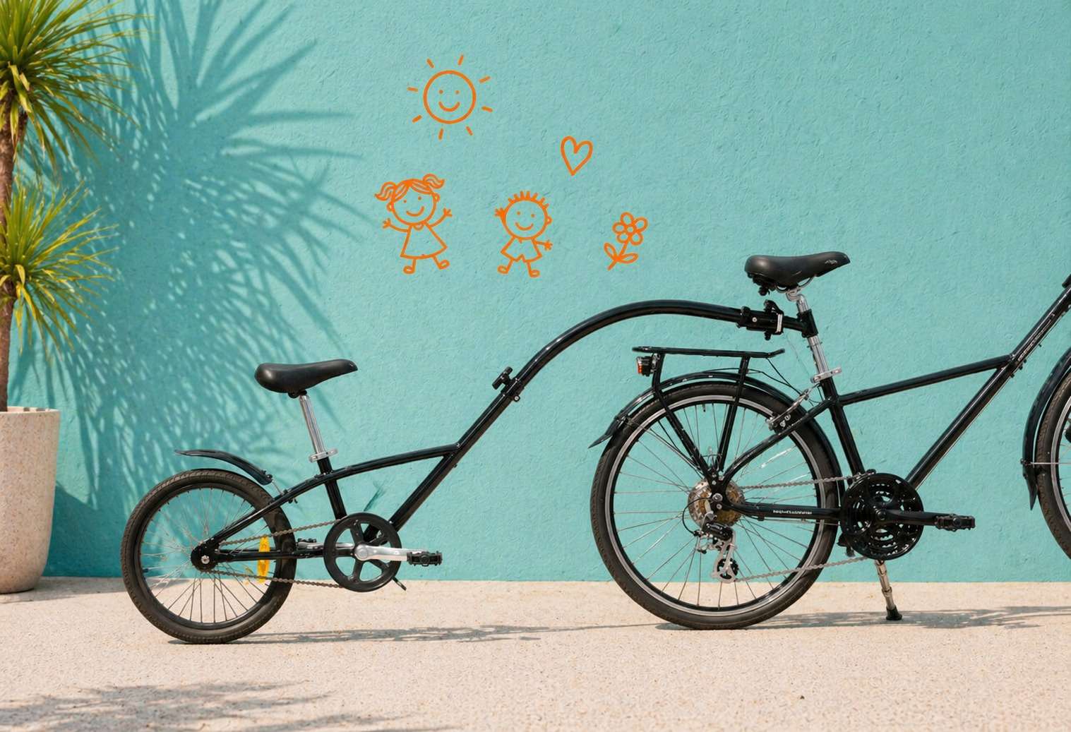 Arcade Trailer Bike (Ages 4–8)