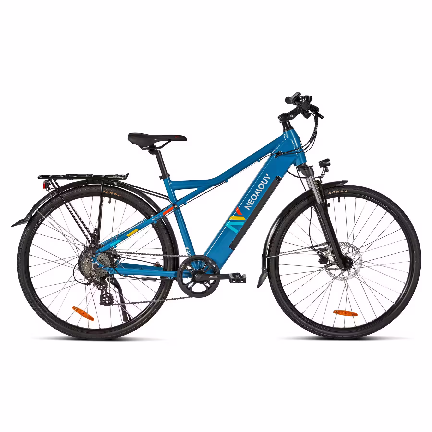Electric All-Terrain Bike - NEOMOUV RAIPON High Frame - Metallic Blue