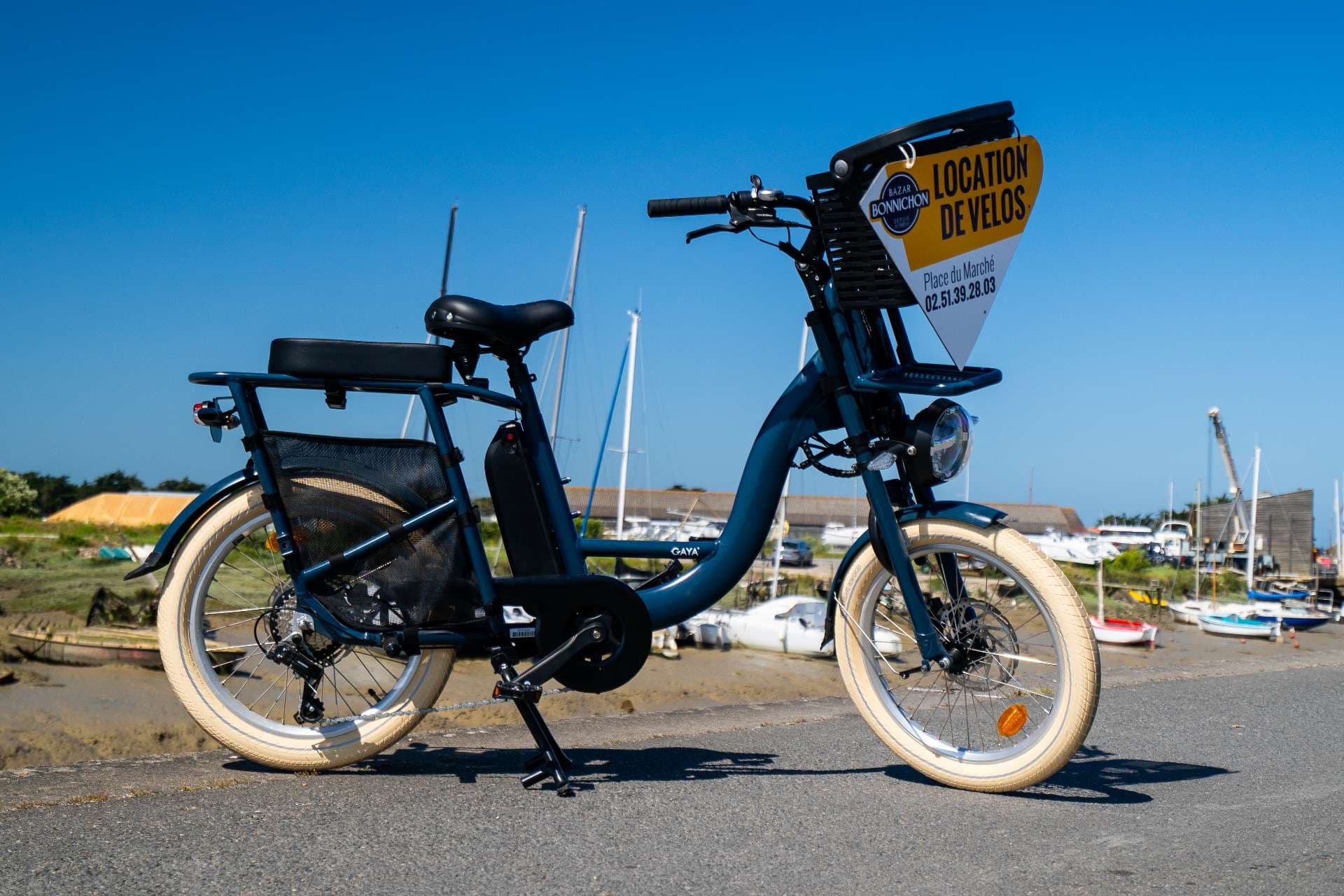 Electric Longtail Bike for 2 People