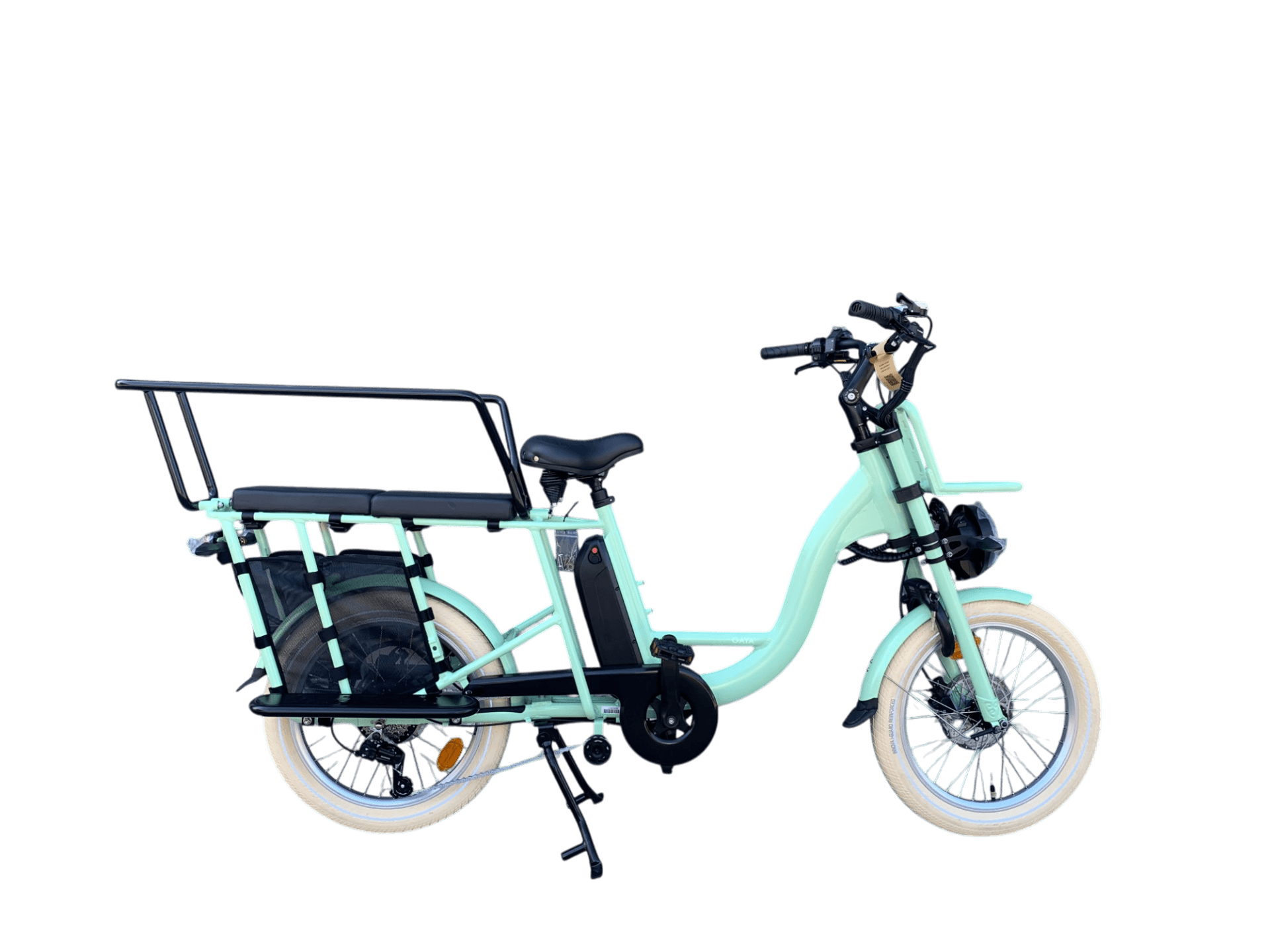 Electric Longtail Cargo Bike for Two - 1m60 to 1m80