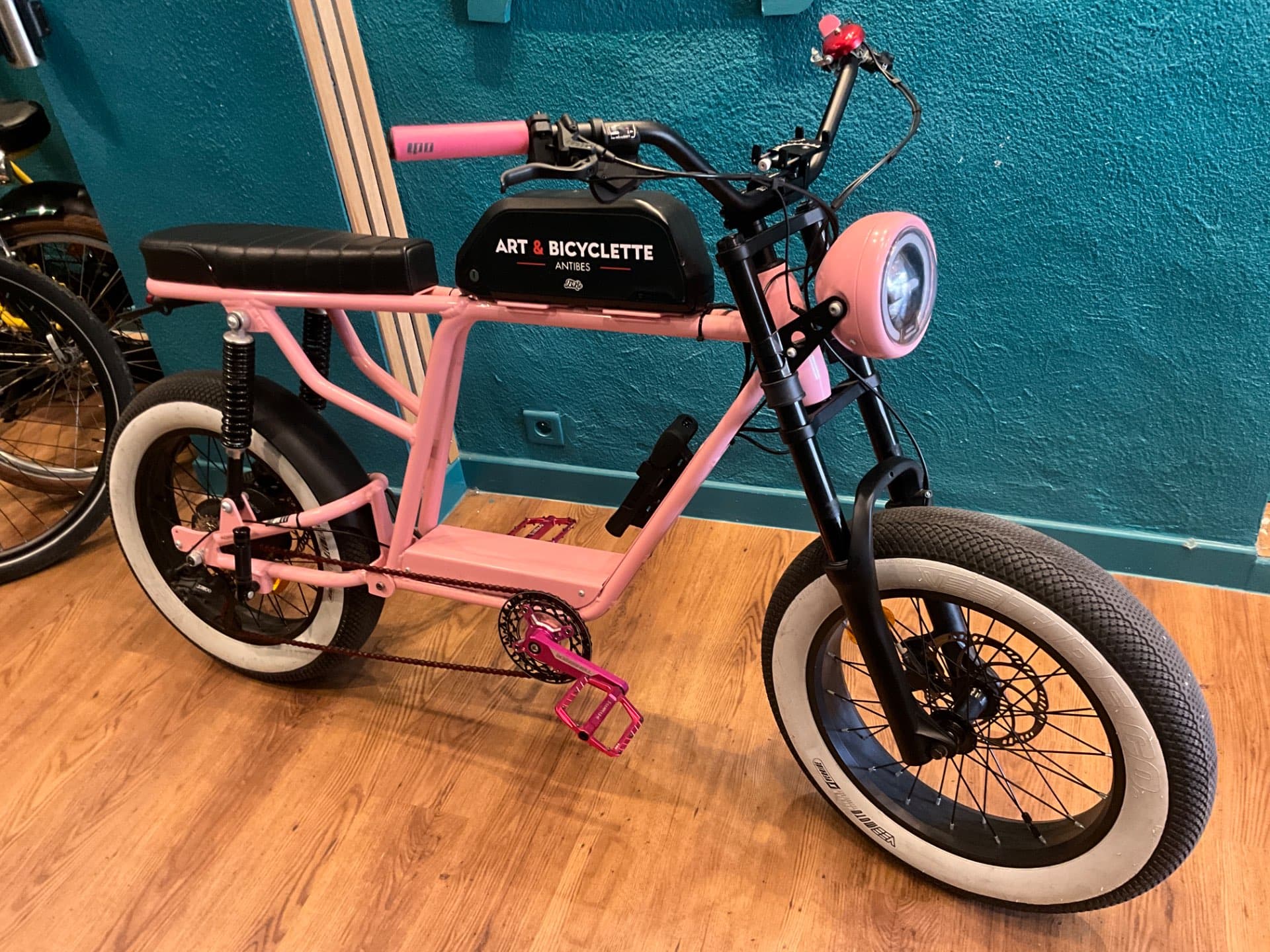 Fat bike BIKLE suspendu le must du confort pour 2 personnes
