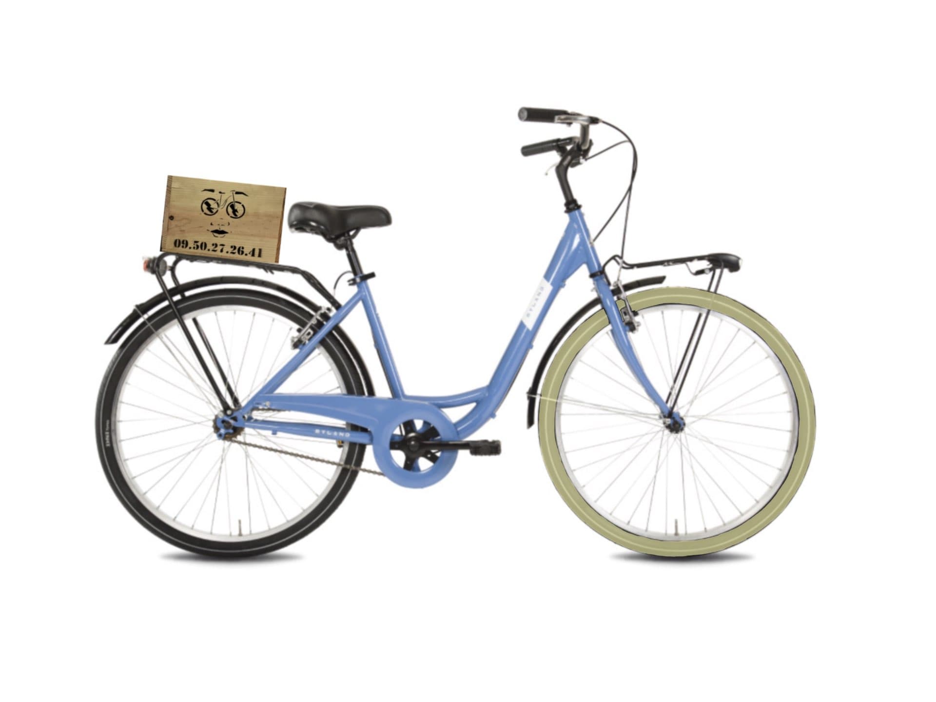 single speed city bike 26" - Suzanne & Hubert