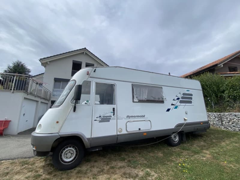 Hymer Wohnmobil von Angelo – Orbe