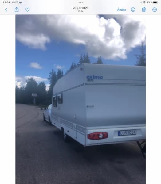 Martins Eximo Husvagn – Tomelilla