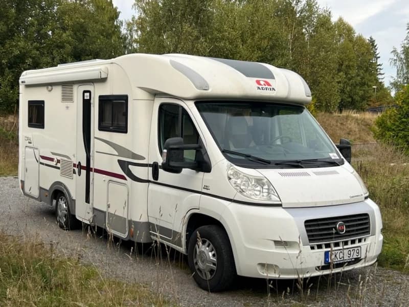 Lasses Fiat Husbil – Ingarö
