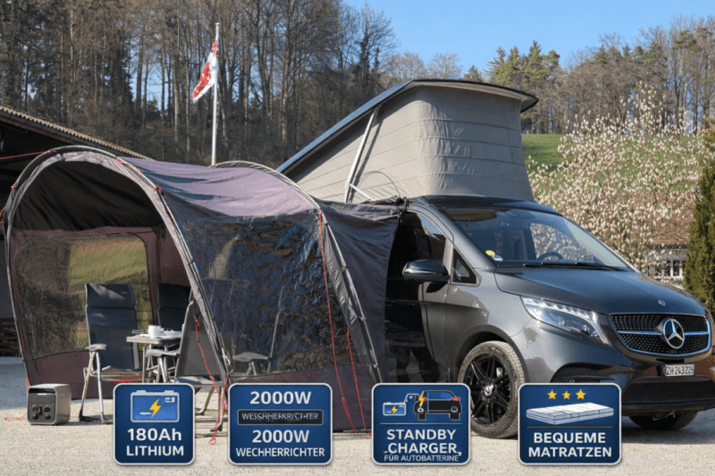 CAMPTIVITY 23, Sejad's Campingbus – Bülach