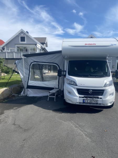 Per Gørans Dethleffs Bobil – Grimstad