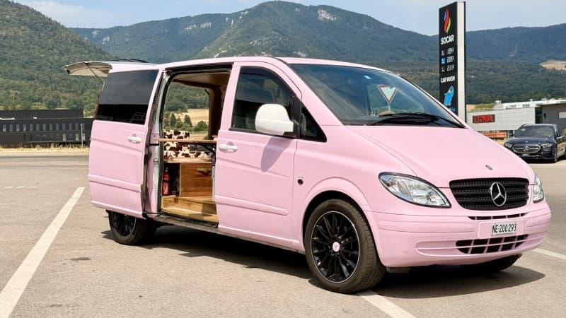 Mercedes Campingbus von BERTRAND – La Chaux-de-Fonds