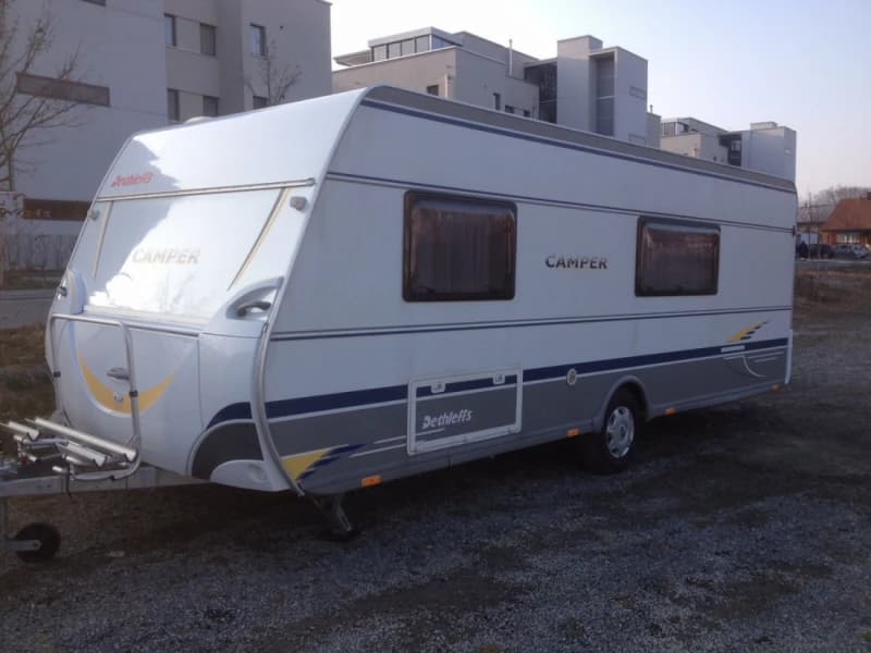 Dethleffs Wohnwagen von Mäsi – Kriens