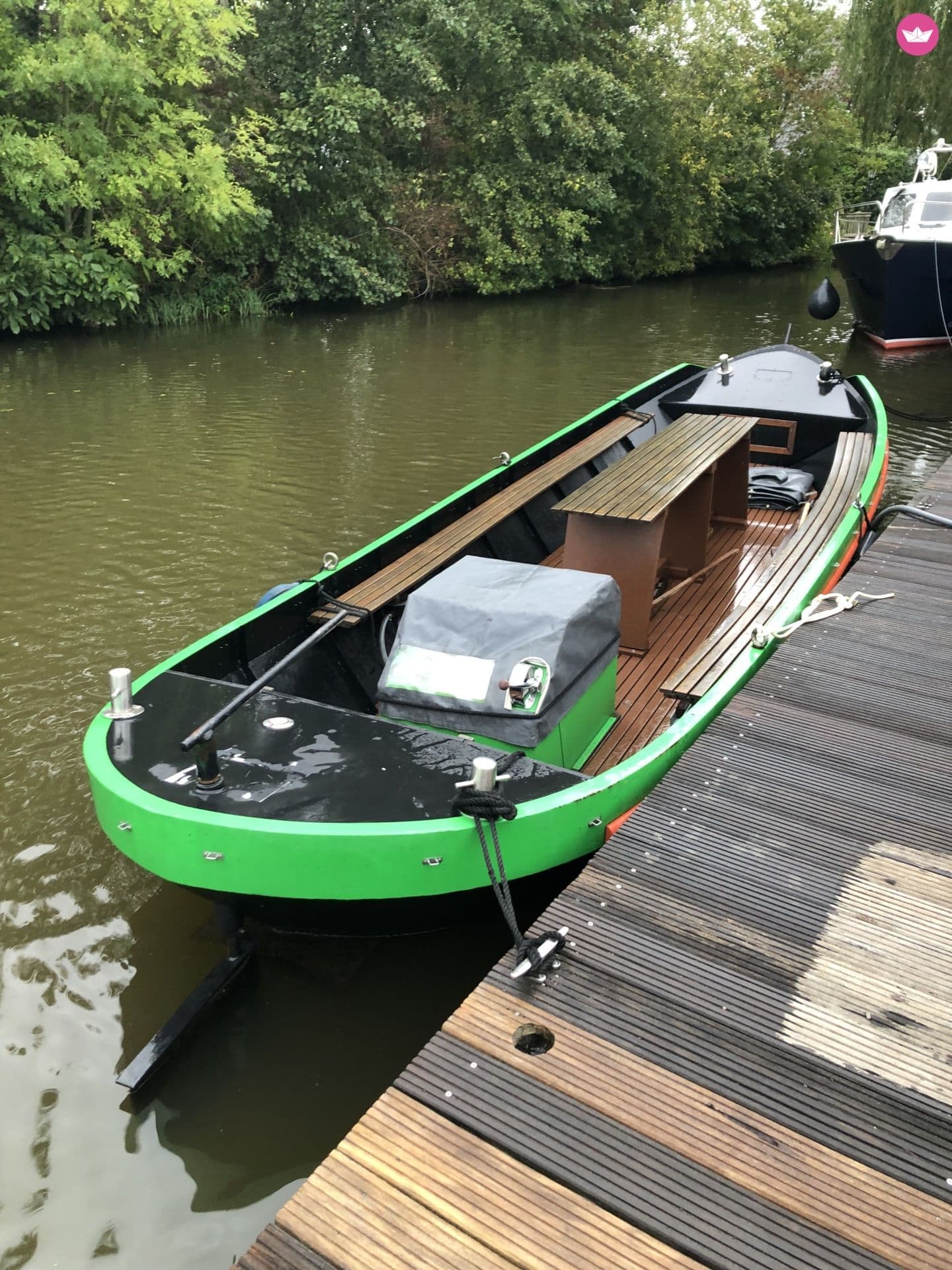 Onderdijker. Open stalen boot 12 personen – Nieuwe Niedorp