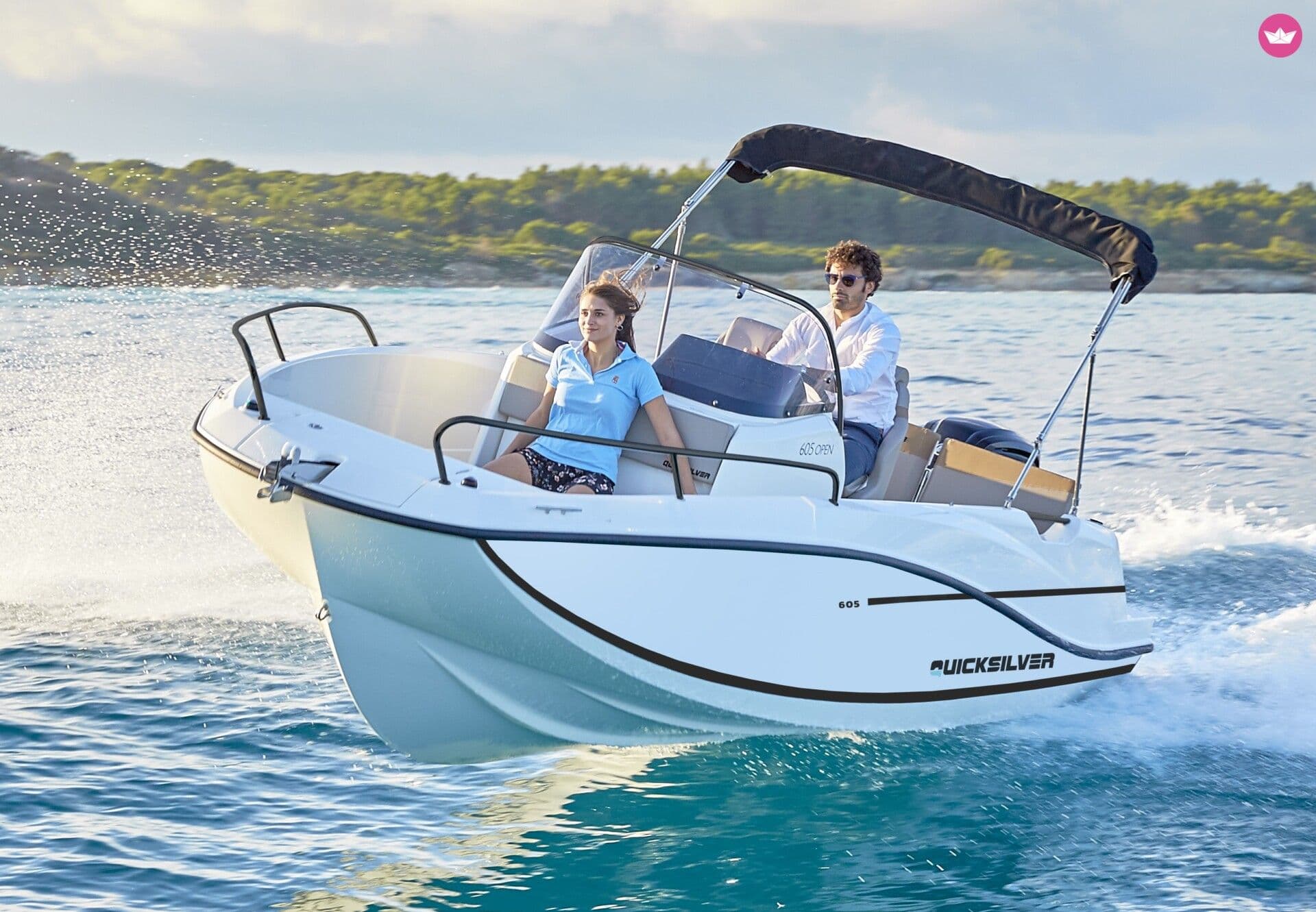 Quicksilver 605 Activ Open – Split