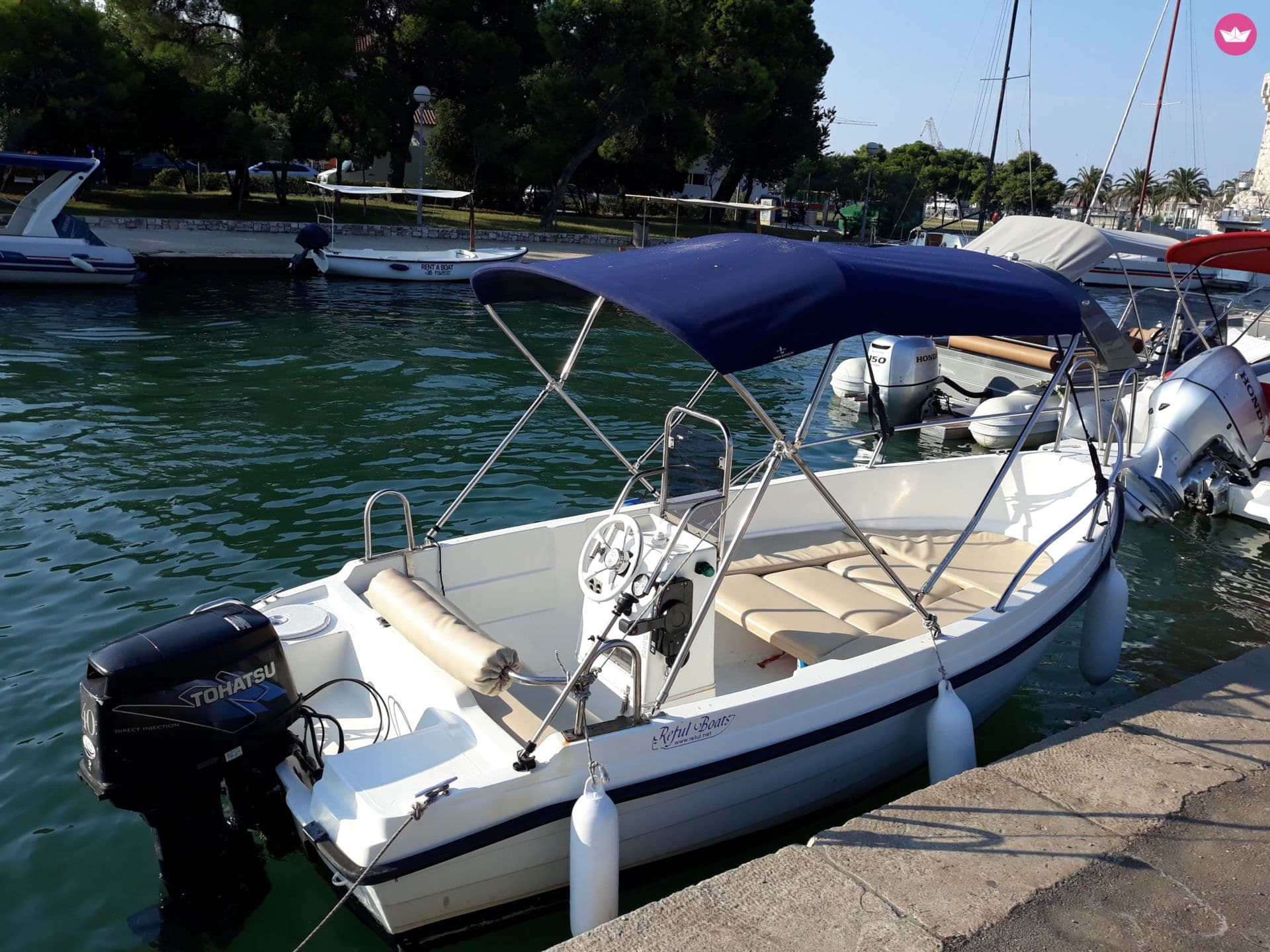 Reful 490 Open, Tohatsu – Trogir