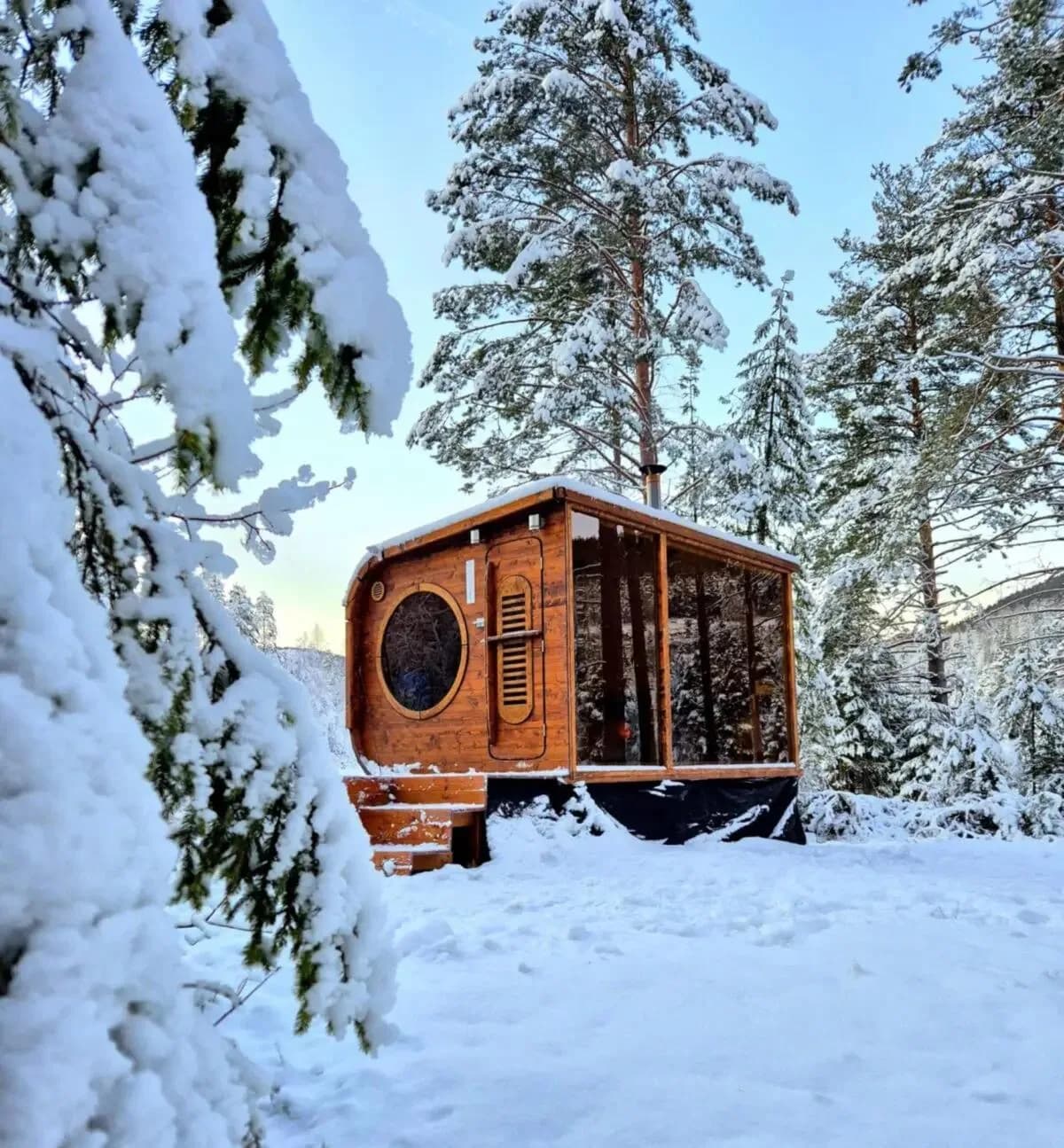 Saghølen Badeplass Sauna – Eggedal
