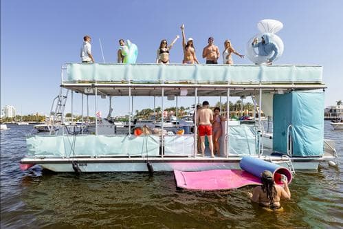 Fort Lauderdale's Double Deck Party Pontoon – Fort Lauderdale