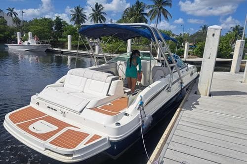 Sandbar Party Boat 26 Foot Sea Ray – Fort Lauderdale