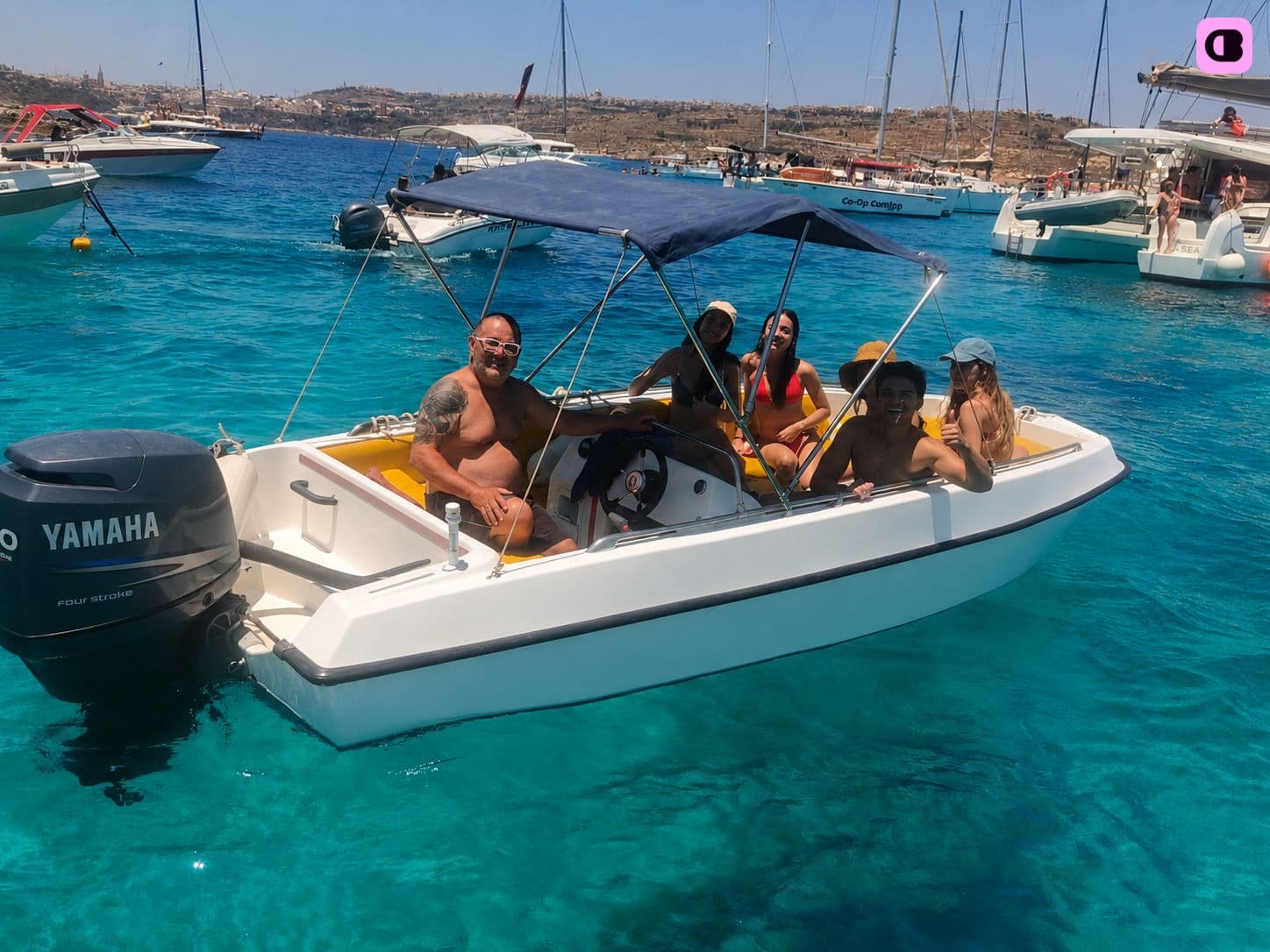 Scorpion speedboat Open boat – Malta